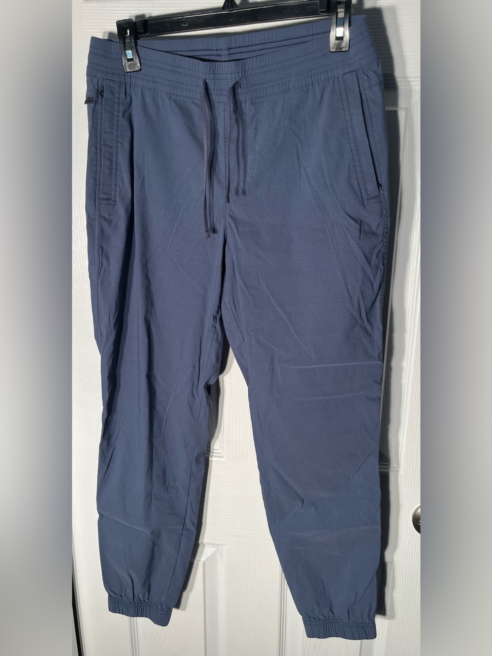 Kuhl Women's Haven Joggr Medium Regular Blue Metal Hiking UPF 50 Zip Pockets